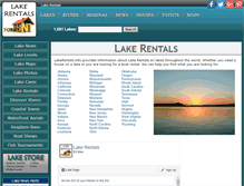 Tablet Screenshot of lakerentals.info